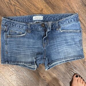Aeropostale Women's Classic Blue Jean Shorts